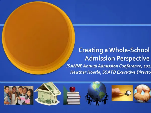 Creating a Whole-School Admission Perspective