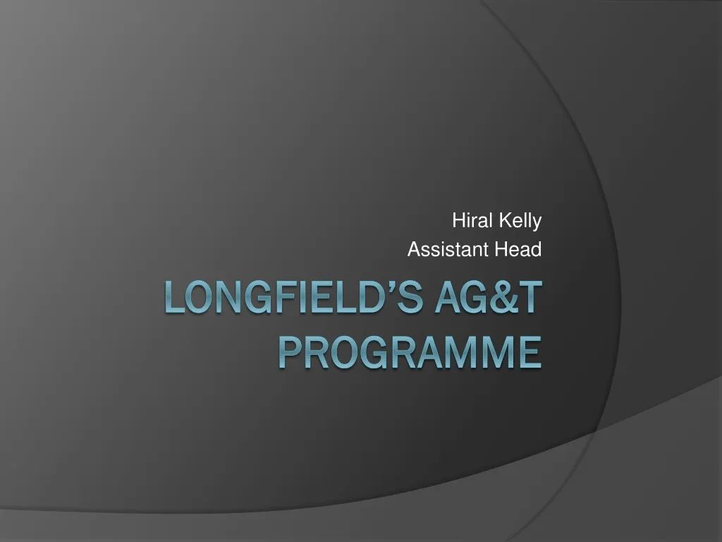 hiral kelly assistant head