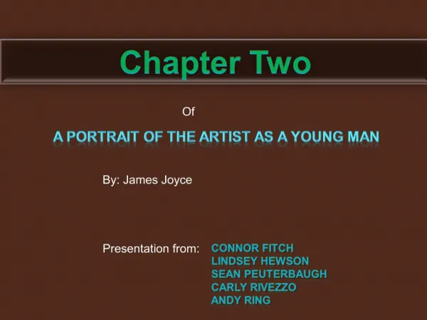 Of By: James Joyce Presentation from: