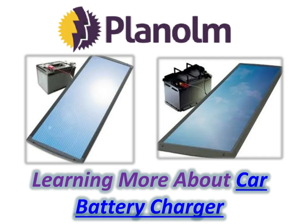 learning more about car battery charger