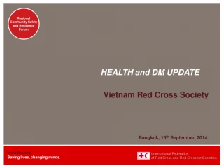 HEALTH and DM UPDATE - slide 1