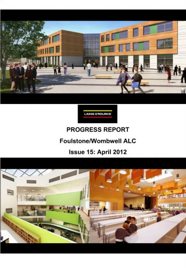 PROGRESS REPORT Foulstone