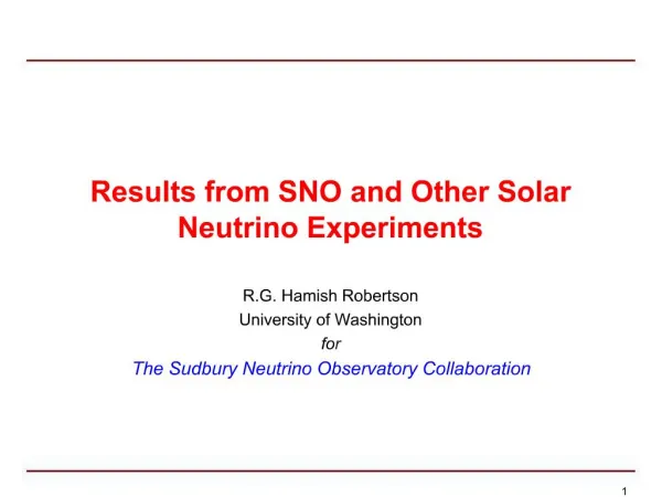 Results from SNO and Other Solar Neutrino Experiments
