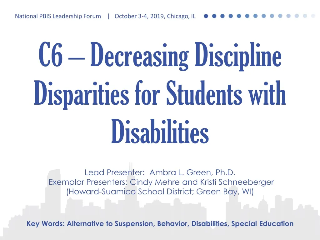 c6 decreasing discipline disparities for students