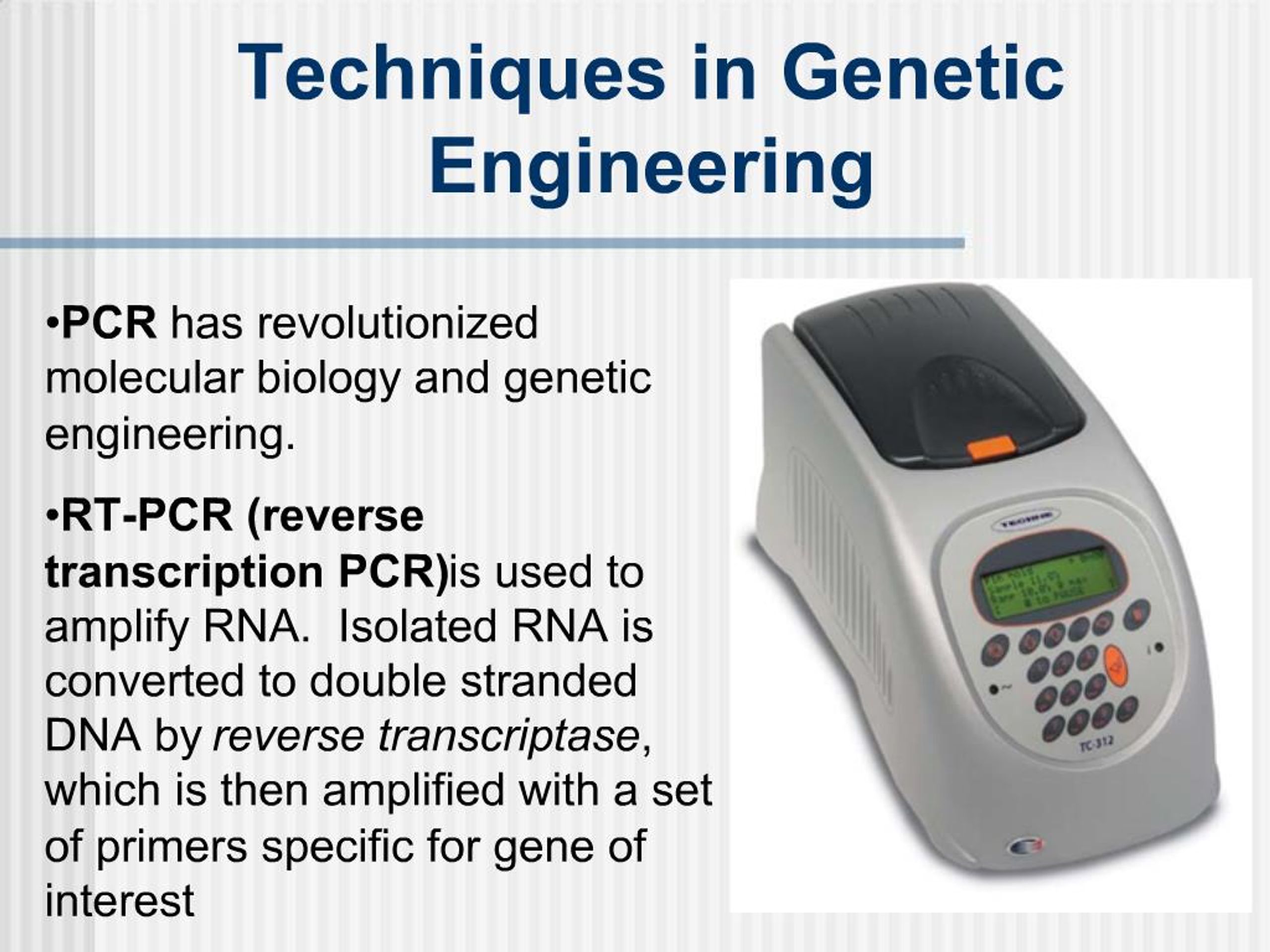 PPT - Techniques in Genetic Engineering PowerPoint Presentation, free ...