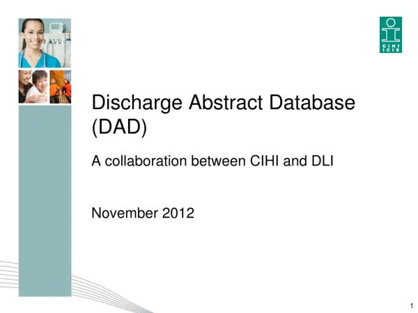 Discharge Abstract Database (DAD)