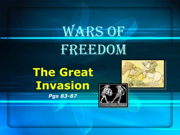 Wars of Freedom