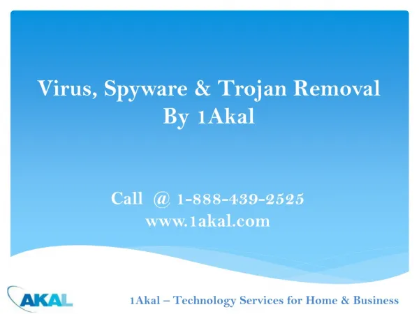 Trojan & Spyware Virus Removal