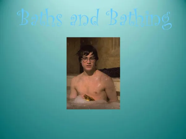 Baths and Bathing