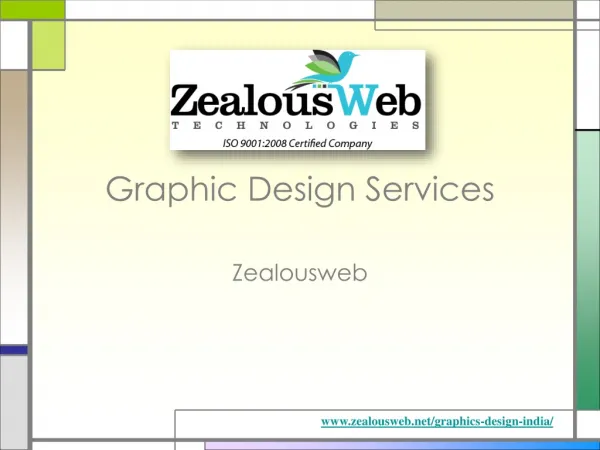 Graphic design services at ZealousWeb