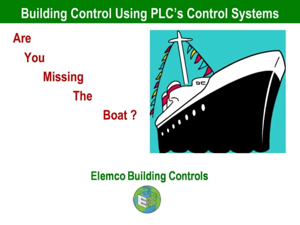 Building Control Using PLC s Control Systems