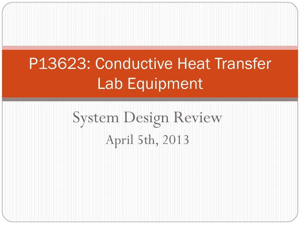p13623 conductive heat transfer lab equipment