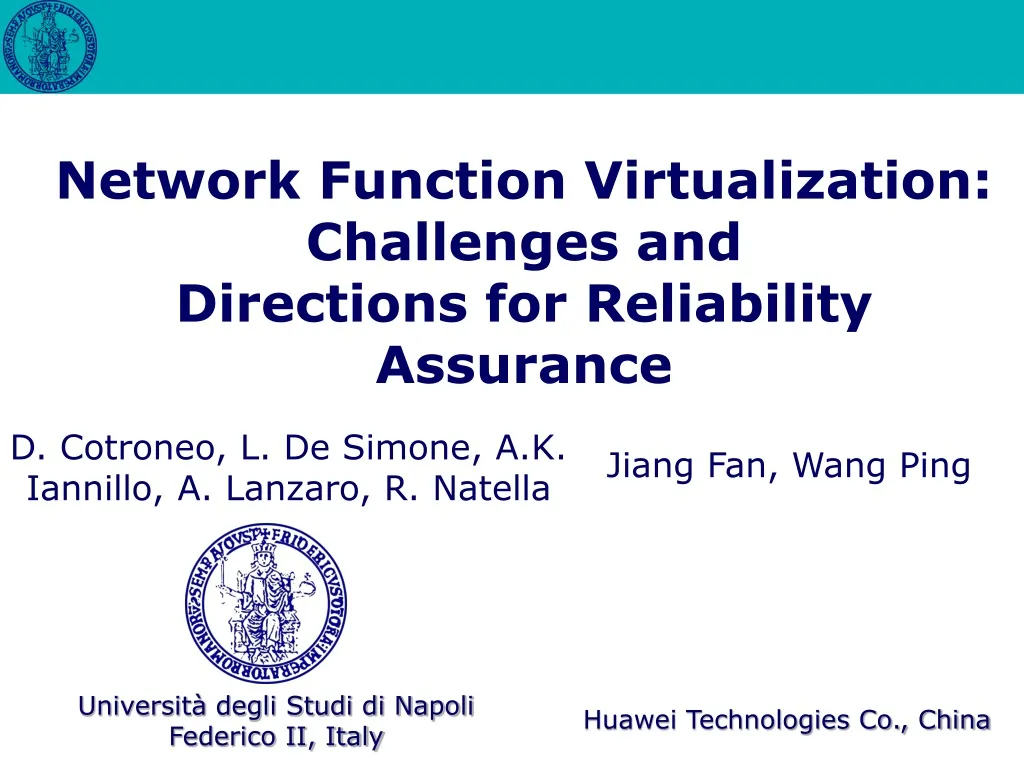 network function virtualization challenges