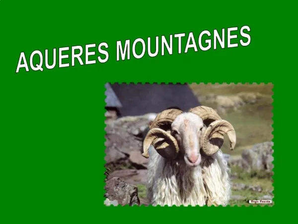 AQUERES MOUNTAGNES