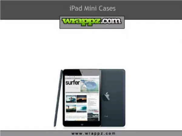 Stylish iPad Mini Cases by Wrappz.Com