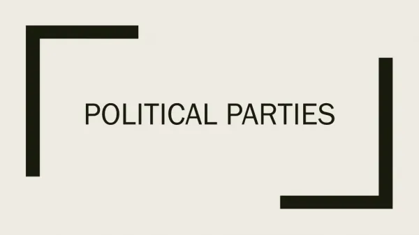 Political parties