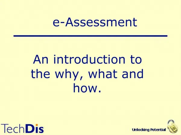 E-Assessment