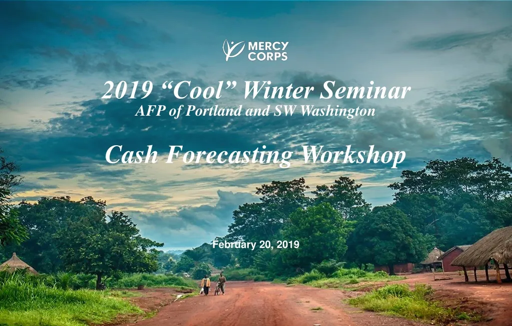 2019 cool winter seminar afp of portland and sw washington cash forecasting workshop