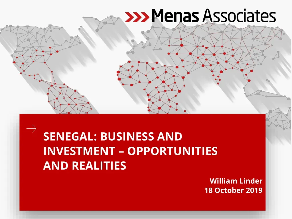 senegal business and investment opportunities