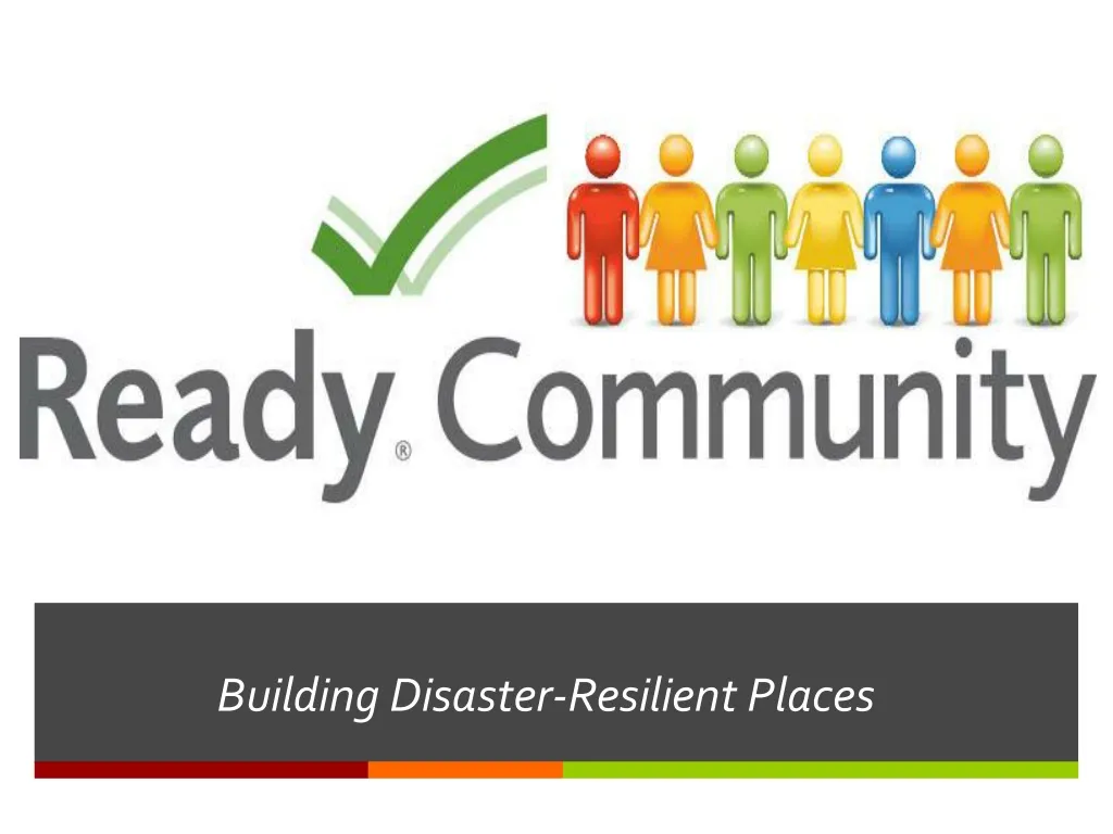 building disaster resilient places