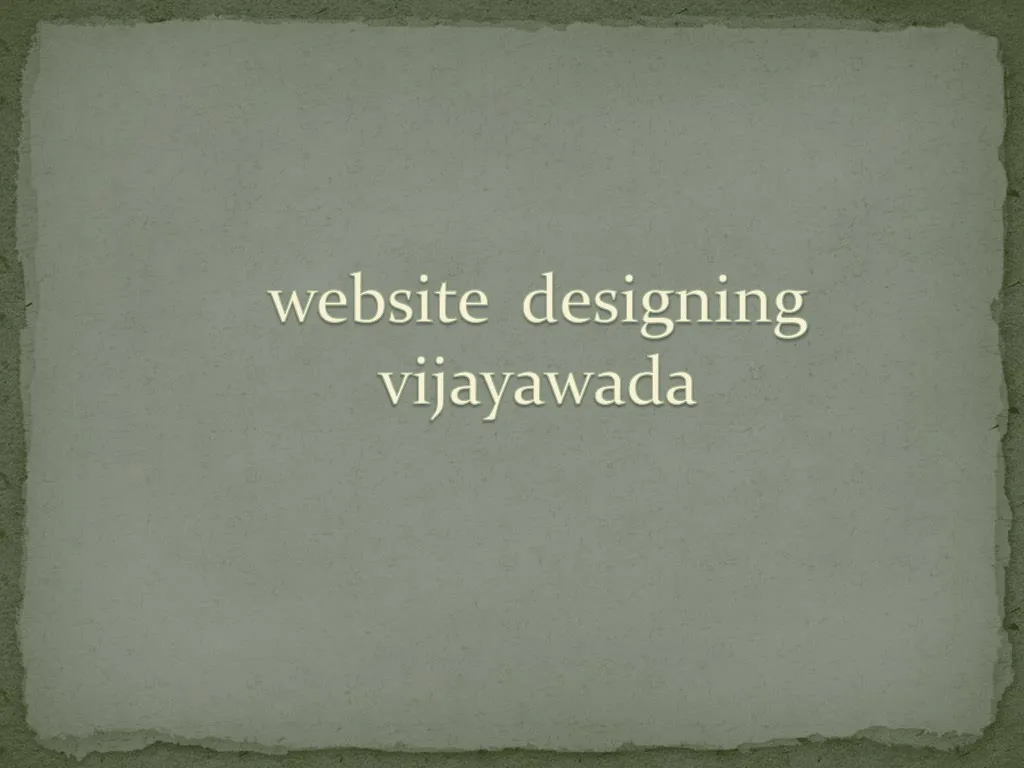 website designing vijayawada