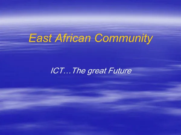 East African Community