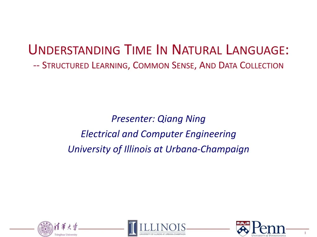 understanding time in natural language structured learning common sense and data collection