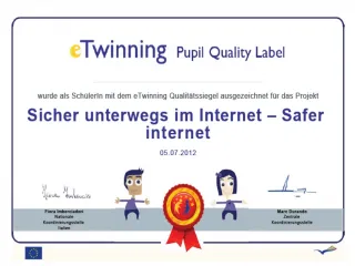 sicher unterwegs - slide 1