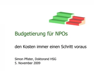 Budgetierung f r NPOs - slide 1