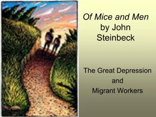 Of Mice and Men by John Steinbeck - slide 1