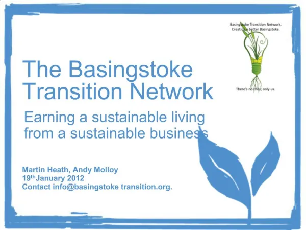 The Basingstoke Transition Network