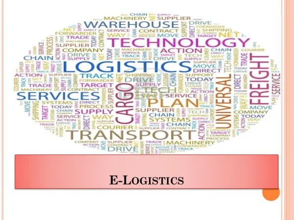 E-Logistics