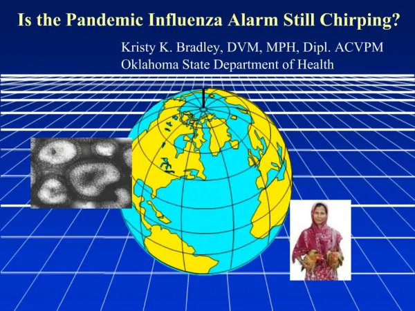 Is the Pandemic Influenza Alarm Still Chirping