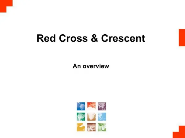 Red Cross Crescent