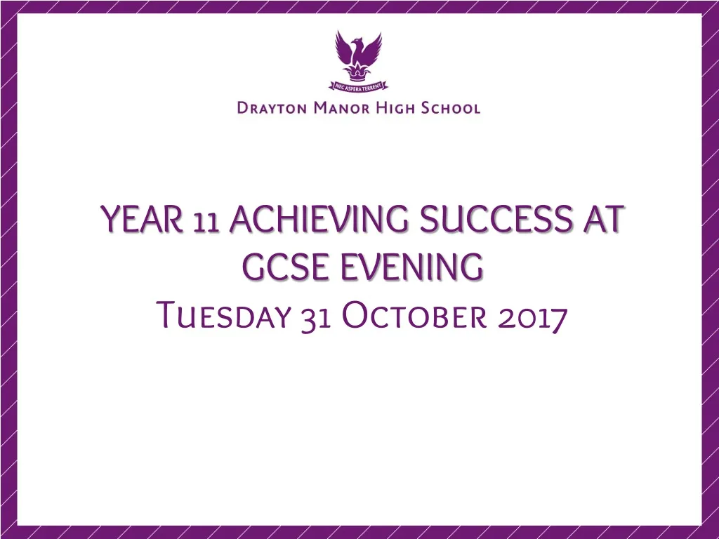 year 11 achieving success at gcse evening tuesday