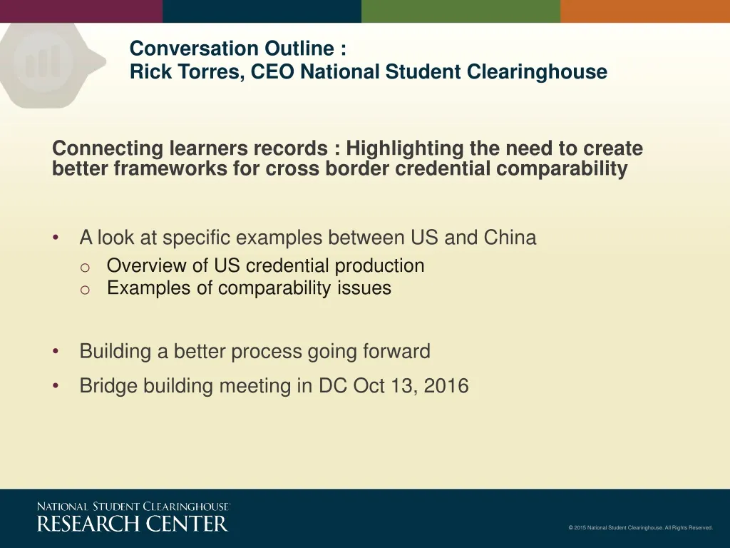 conversation outline rick torres ceo national student clearinghouse