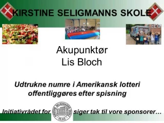 Akupunkt r Lis Bloch - slide 1