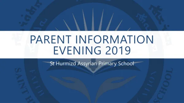 Parent Information Evening 2019