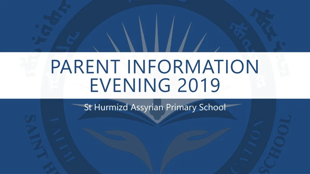 parent information evening 2019
