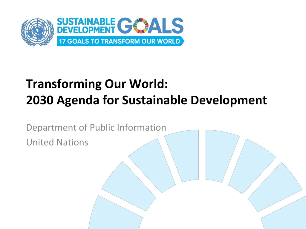 transforming our world 2030 agenda for sustainable development
