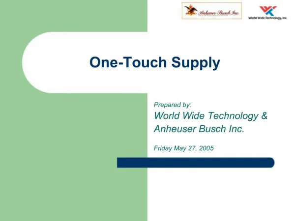 One-Touch Supply