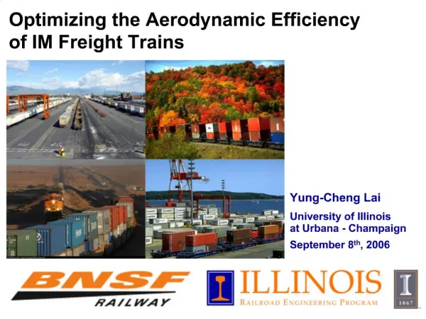 Optimizing the Aerodynamic Efficiency of IM Freight Trains