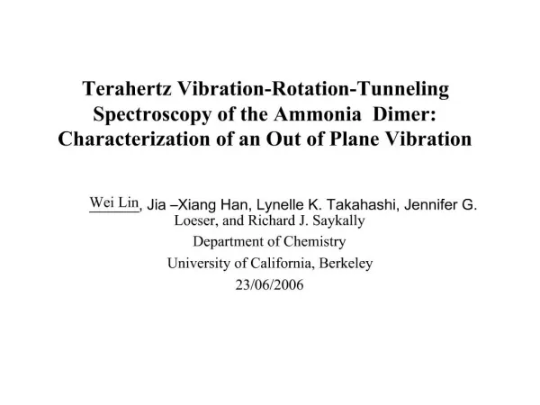 Terahertz Vibration-Rotation-Tunneling Spectroscopy of the Ammonia Dimer: Characterization of an Out of Plane Vibration