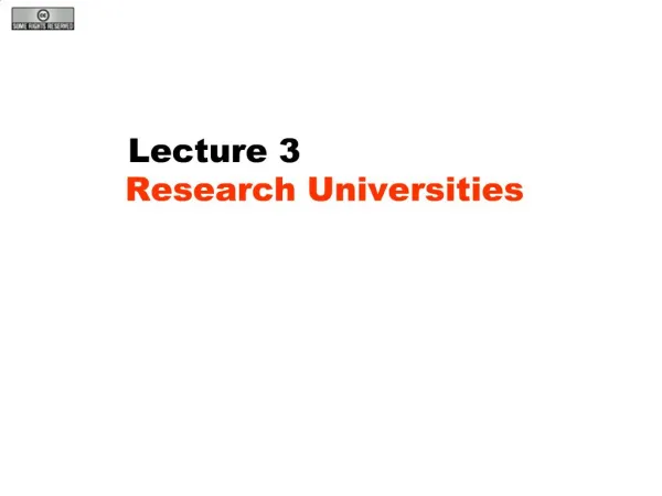 Research Universities