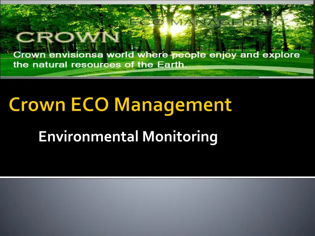 environmental monitoring
