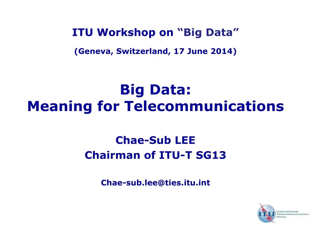 big data meaning for telecommunications
