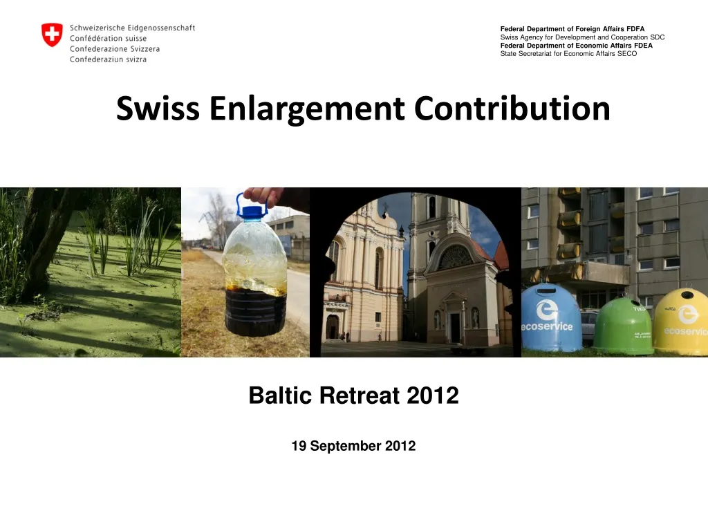 swiss enlargement contribution