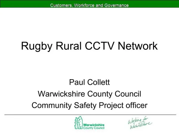 Rugby Rural CCTV Network