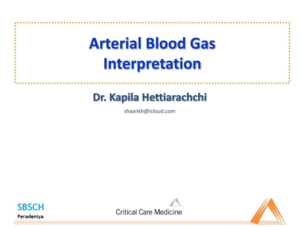 arterial blood gas interpretation