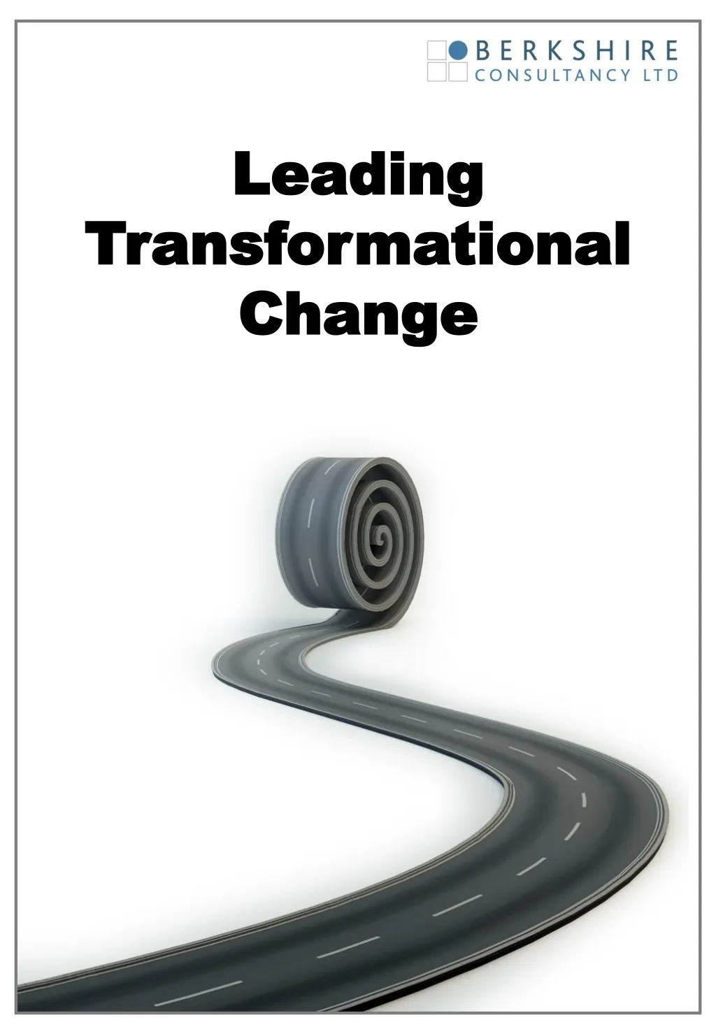 leading transformational change